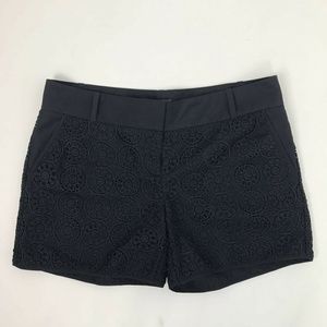 The Limited Crochet Shorts Black Lace Eyelet 10